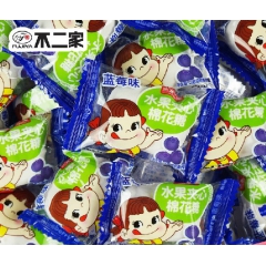 不二家 婚庆喜糖可口棉花糖蓝莓味2斤/包 糖果软糖 批发1*