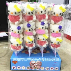 厂家直销甜心乐园棉花糖 喜羊羊棉花糖 35g*32支/盒 K...