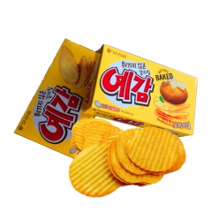 韩国进口零食食品批发 好丽友原味薯片大盒非油炸 184g/盒