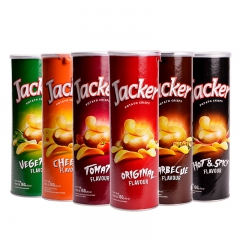 整箱批发 马来西亚进口 jacker杰克薯片160g*14桶...