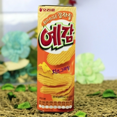 韩国进口食品  好丽友奶酪味薯片 好吃非油炸薯片 休闲零食批...
