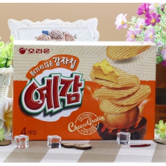 韩国进口休闲食品批发 韩国好丽友薯片原味/奶酪味 180g*...