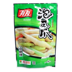 重庆特产 有友泡椒凤爪158克休闲食品