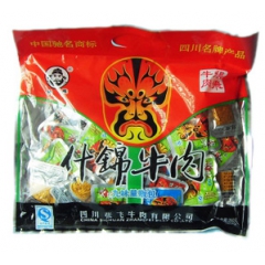 批发 休闲食品 四川特产 张飞牛肉 350克九味什锦牛肉干