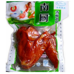 南厨 香酥鸡翅130克 清真食品 休闲零食品批发 代发