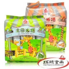 台湾北田米卷150g*12 热销台湾食品 进口休闲零食 美味...