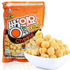 韩国进口零食 芝士味玉米爆米花 健康美味膨化零食255g*1...