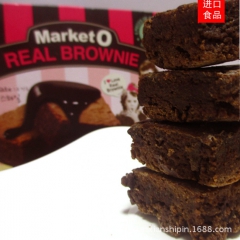 批发韩国进口零食品 好丽友market o巧克力布朗尼蛋糕9...