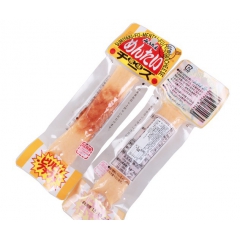 日本进口零食品 丸玉水产炭烧芝心鱼肉卷 鱼肉棒 即食海鲜 狮...