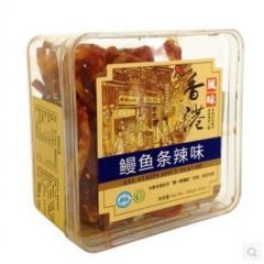 【厂家直销】 香港特产第一家香记鳗鱼丝鱿鱼丝180g 海产零...