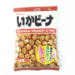 日本进口零食品 春日井章鱼味油皮花生脆皮落花生海鲜鱼皮豆 9...