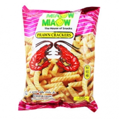 马来西亚 进口膨化休闲食品 妙妙鱿鱼味片  虾味棒 60g