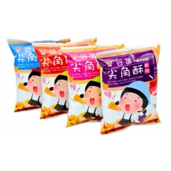 台湾进口食品 谷迪尖角酥72g 进口休闲膨化零食批发5个味2...