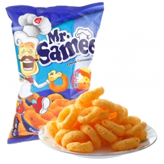 马来西亚进口食品妙妙膨化三美先生起士圈虾条70g/袋休闲零食...