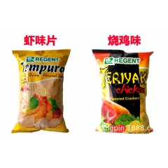 膨化食品   菲律宾 利进风味虾片 4个口味 100克*16...