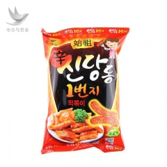 韩国进口食品 零食 正品九日甜辣炒年糕条 炒糕饼干110g ...