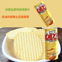 批发正品进口膨化食品 韩国进口零食 好丽友原味薯片 休闲食品...