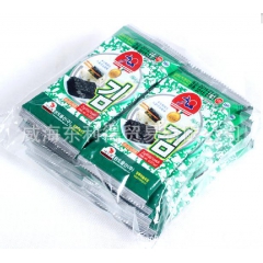 韩国进口零食 韩国海苔 韩国九日即食橄榄油海苔 20G 45...