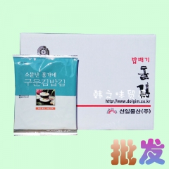 韩国进口海苔 韩美禾寿司海苔25g 紫菜包饭海苔 40包/箱