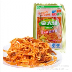 金大洲 香辣金针菇 休闲零食小吃小包装 10斤/箱