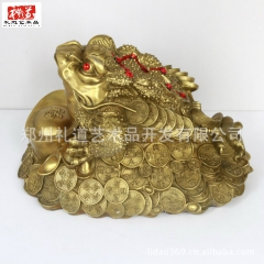 金蟾 黄铜工艺金蟾 饭店酒店开业庆典金蟾 逢凶化吉镇宅辟邪金...