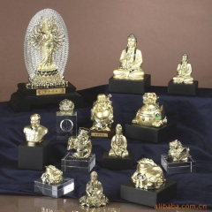 供应观音、如来佛-佛像工艺品、金蟾、貔貅礼品摆件