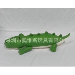 厂家直销鳄鱼抱枕,莱卡布鳄鱼,发泡粒鳄鱼,发泡粒抱枕 深圳品...