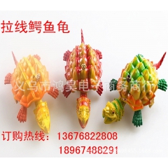 2015爆款拉线鳄鱼龟 拉线乌龟 新奇特玩具 拉线玩具 厂家...