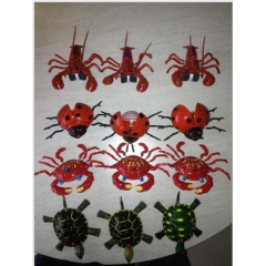 厂家直销 新款拉线玩具 拉线乌龟 拉线鳄鱼龟 热销地摊玩具批...