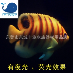 厂家直销 仿真鱼 水族用品装饰 鱼缸装饰 毛巾神仙鱼 水母 ...
