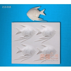 糖艺模具  213-018_4连条纹神仙鱼 糖艺设备 石膏模...