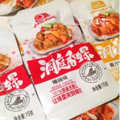 热销亿品东方15g洞庭爆辣田螺 香螺  螺蛳肉包装食品20袋...