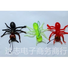 愚人节整人玩具 搞怪玩具 软胶仿真动物玩具挂件 仿真整人蚂蚁