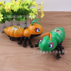 2元店热卖玩具彩色蚂蚁 拉线蚂蚁玩具车仿真动物地摊货源