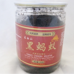 东北长白山野生黑蚂蚁 拟黑多刺蚁 黑蚂蚁干250克黑蚂蚁批发