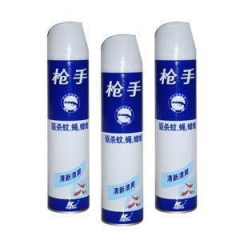 批发枪手杀虫剂清香型无味型杀蟑螂蚂蚁 600ml*24瓶/箱...