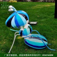 玻璃钢彩绘蚂蚁 厂家批量定做直销 园林景观雕塑小品 玻璃钢蚂...