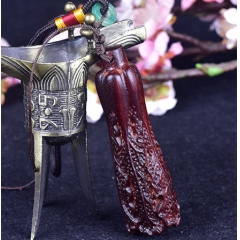 印度小叶紫檀 大白菜 百财 手把件 木雕摆件文玩工艺品 厂家...