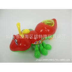 拉线闪光蚂蚁 闪光小动物玩具 卡通拉线玩具 地摊热销产品