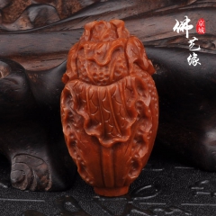 天然橄榄核吊坠  雕刻大白菜  挂件 金刚 星月菩提子佛珠 ...