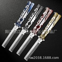 现货供应 美国蝴蝶练习甩刀  冷钢 动漫  蝎子 工厂直销