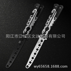 现货供应 美国蝴蝶练习甩刀 训练工具 动漫 蝎子 工厂直销