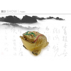 批发生产变色玉蟾、变色石、变色蟾蜍、招财金蟾、变色金蟾