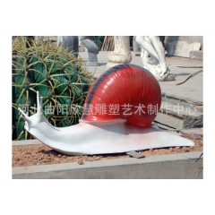 供应玻璃钢雕塑 仿真动植物  仿真蜗牛 园林景观雕塑