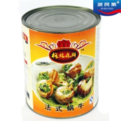 热销 蜗牛罐头 法式蜗牛 白玉蜗牛肉 粒大饱满 850克 7...