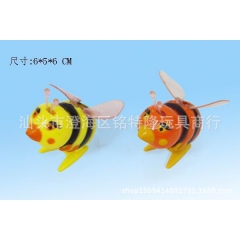 上链蜜蜂 发条蜜蜂 上链昆虫玩具 发条玩具 地摊玩具