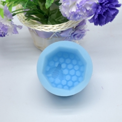 DIY烘焙模具 蜜蜂 蜂巢造型翻糖蛋糕巧克力手工皂树脂硅胶模...