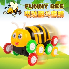 供应热销 83396小蜜蜂电动12彩轮翻斗车 电动翻斗蜜蜂 ...