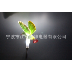 新款太阳能光纤蝴蝶装饰灯 蜜蜂 蜂鸟