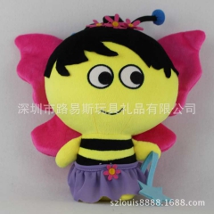 创意蜜蜂公仔订做 15年经验玩具厂 厂家独款Q版蜜蜂 20c...